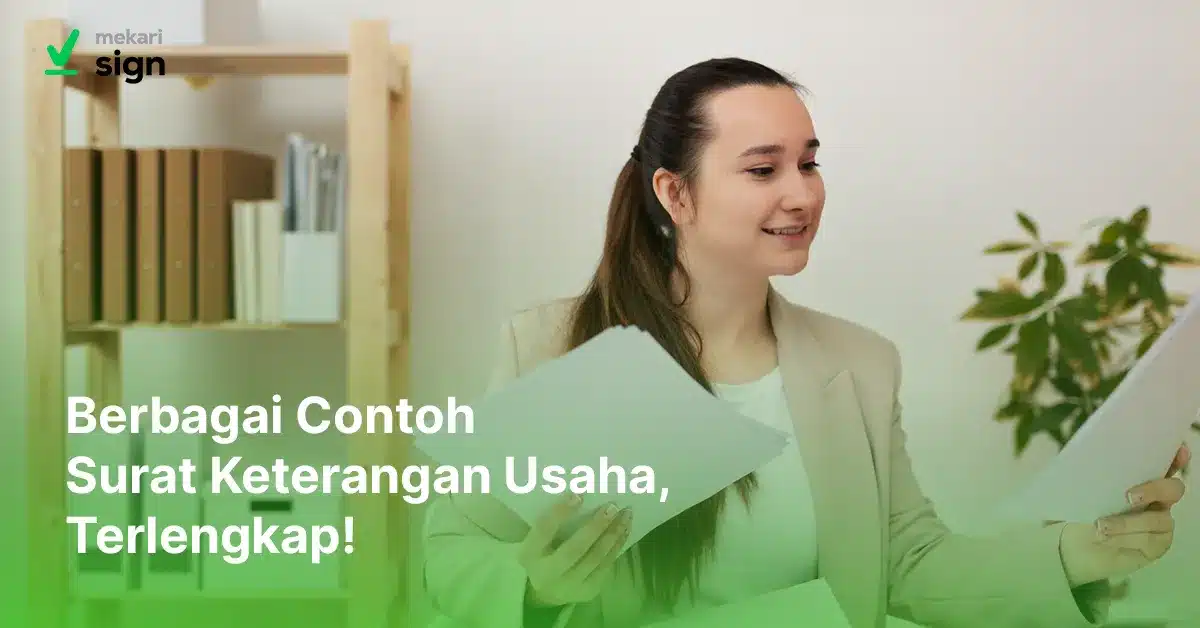 Featured Image Artikel Contoh Surat Keterangan Usaha