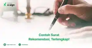 Contoh Surat Rekomendasi