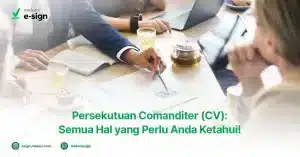 featured image Persekutuan Comanditer (CV)