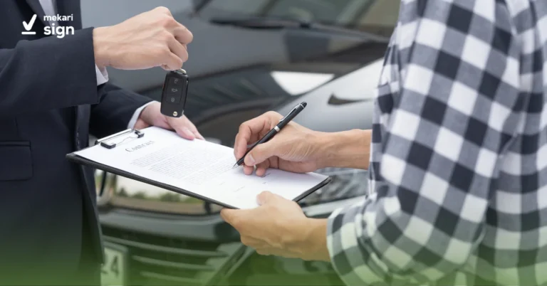 Format & Contoh Surat Perjanjian Jual Beli Mobil