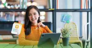 featured image perbedaan tanda tangan elektronik dengan tanda tangan digital