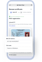 step 2 ekyc: Verifikasi ID Anda