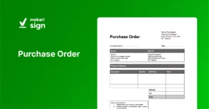 Purchase Order