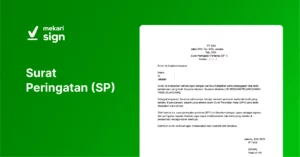 Surat Peringatan (SP)