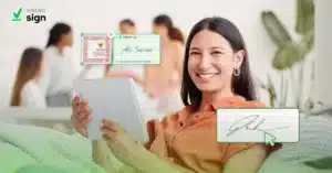 The difference between electronic and digital signature