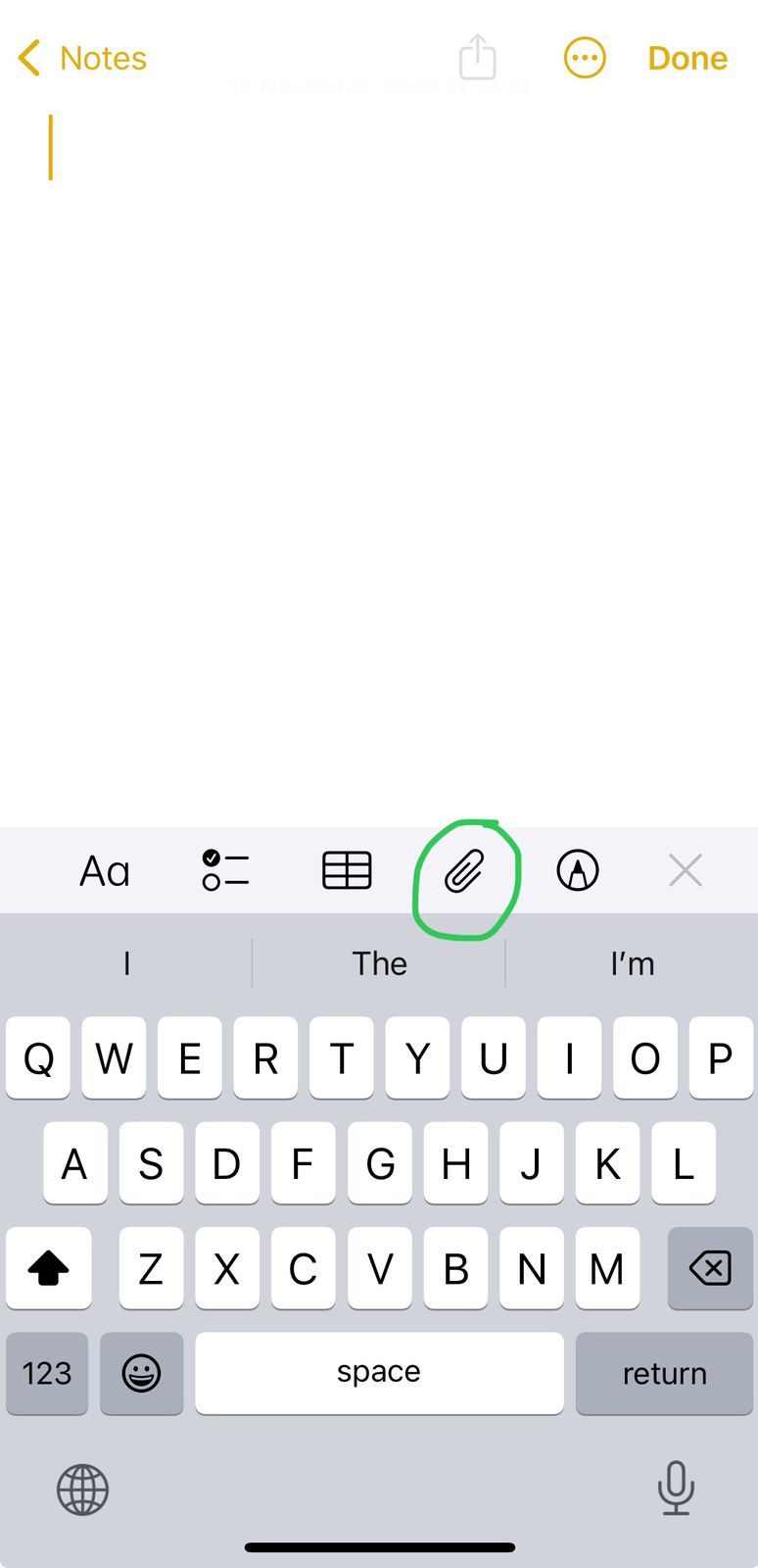 cara scan tanda tangan di iPhone melalui notes