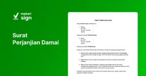 Surat Perjanjian Damai