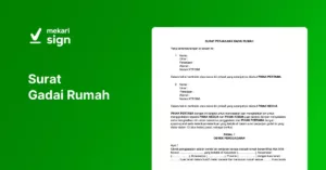 Surat Gadai Rumah