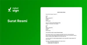 Surat Resmi