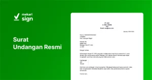 Surat Undangan Resmi