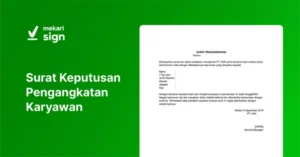 Surat Keputusan Pengangkatan Karyawan