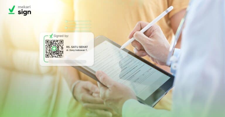 Peran Tanda Tangan Elektronik pada Rekam Medis RS