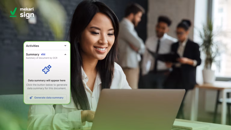 Fitur Baru Mekari Sign: Rangkuman Dokumen Otomatis Berbasis AI