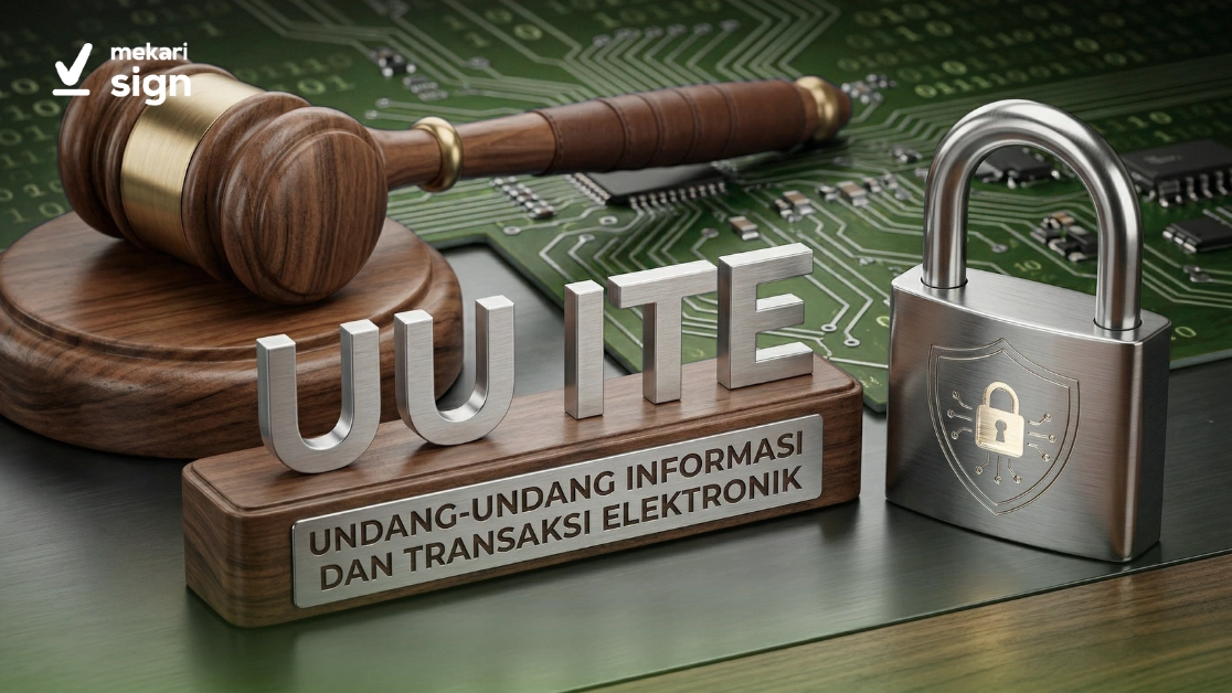 Ilustrasi untuk artikel blog UU ITE Pengertian, Contoh Kasus, dan Tipsnya