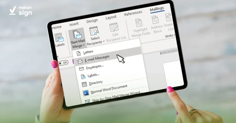 pengertian, manfaat, cara membuat serta contoh mail merge mudah