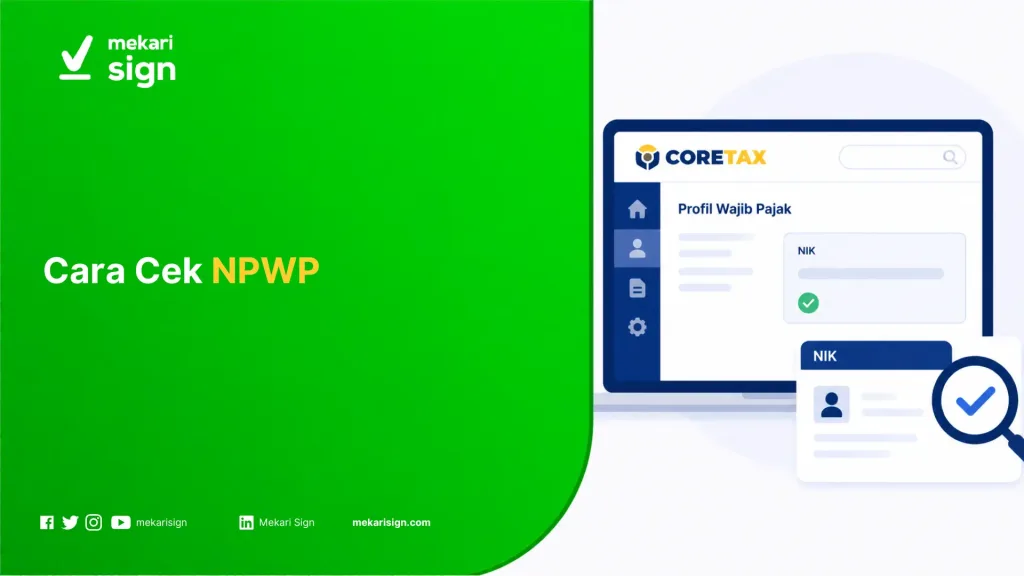 Featured Image Cara Cek NPWP