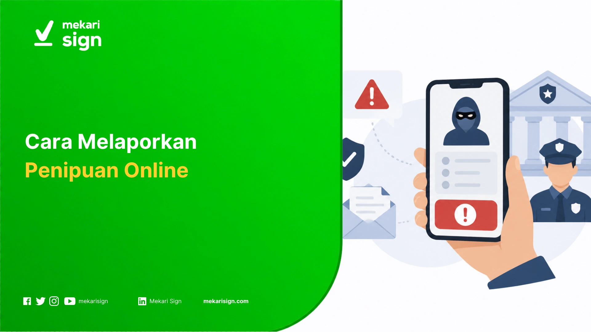Featured Image Cara Melaporkan Penipuan Online