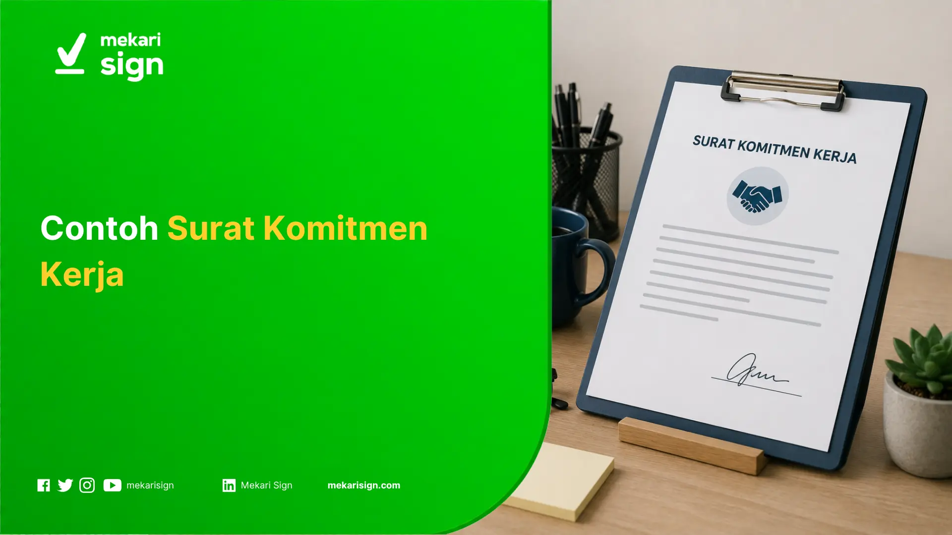 Featured Image Contoh Surat Komitmen Kerja