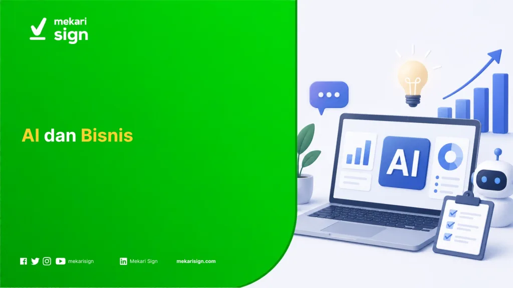 Featured Image AI dan Bisnis