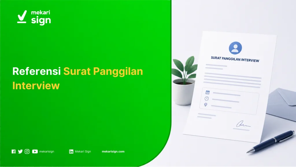 Featured Image surat panggilan interview