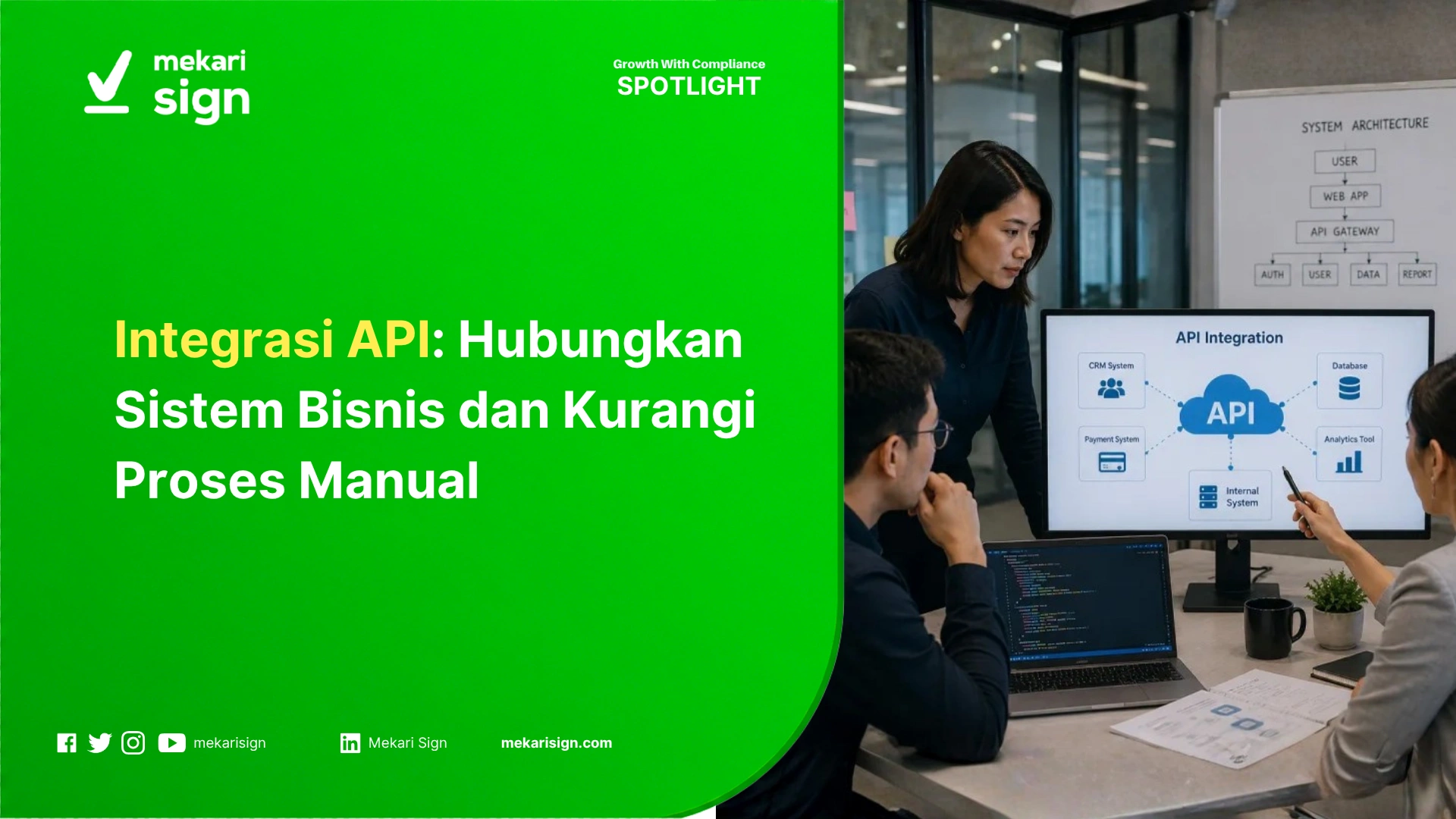 Integrasi API - Hubungkan Sistem Bisnis dan Kurangi Proses Manual