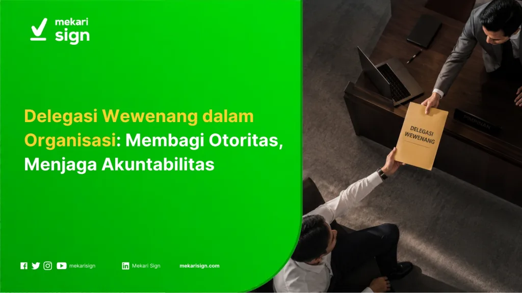 featured image delegasi wewenang dalam organisasi