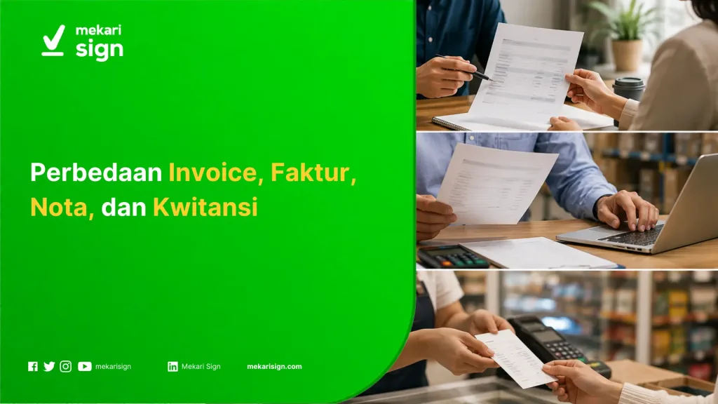featured image perbedaan invoice vs kwitansi vs nota vs faktur
