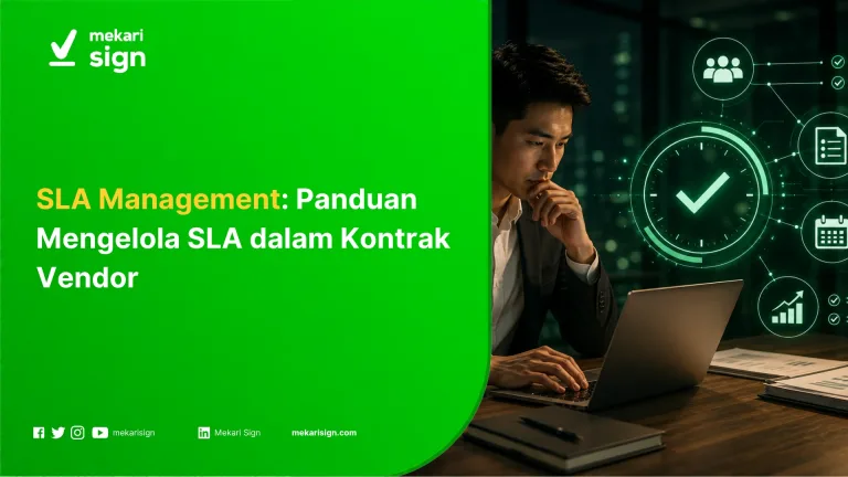 SLA Management: Panduan Mengelola SLA dalam Kontrak Vendor